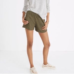 Madewell Olive Green Shorts